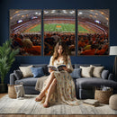 Syracuse University Orange Football Canvas Print, Football