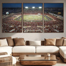 Texas Tech Red Raiders Football Team Print - Lubbock Jones by MyGreatCanvas | Canvas Wall Art Prints | Photo Prints & Wall Decor