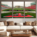 Texas Tech Red Raiders Football Team Print - Lubbock Jones
