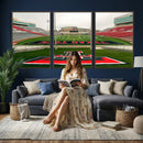 Texas Tech Red Raiders Football Team Print - Lubbock Jones