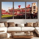 Jones AT&T Stadium Texas Tech Red Raiders Wall Art | Large