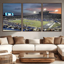 Memphis Tigers Football Team Print - Memphis Simmons Bank