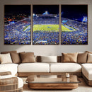 University of Memphis Tigers Football Team Print - Memphis by MyGreatCanvas | Canvas Wall Art Prints | Photo Prints & Wall Decor