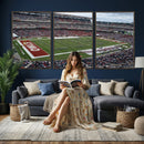 The Temple University Owls Athletics Team Print -