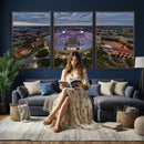 The Louisiana State University Tigers Football Team Print -