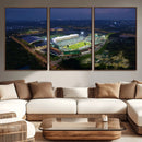 The University of South Florida Bulls Football Team Print - by MyGreatCanvas | Canvas Wall Art Prints | Photo Prints & Wall Decor