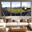 The Duke University Blue Devils Football Team Print - Durham