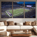 The University of Washington Huskies Football Team Print - by MyGreatCanvas | Canvas Wall Art Prints | Photo Prints & Wall Decor