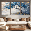 Abstract Tree Painting Canvas Wall Art | Tree of Life