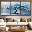 Abstract Blue Tree Art Canvas Print, Majestic Tree Wall Art by MyGreatCanvas | Canvas Wall Art Prints | Photo Prints & Wall Decor