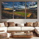 University of Wyoming Cowboys Football Team Print - Laramie by MyGreatCanvas | Canvas Wall Art Prints | Photo Prints & Wall Decor