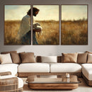 Jesus the Good Shepherd Wall Art Canvas Print -