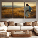 Jesus the Good Shepherd Wall Art Canvas Print -