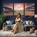 Oregon State Beavers Football Team Print - Corvallis Reser