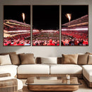 Oregon State Beavers Football Team Print - Corvallis Reser