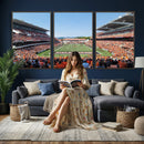Oregon State Beavers Football Team Print - Corvallis Reser