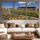 University of Wyoming Cowboys Football Team Print - Laramie