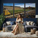 University of Wyoming Cowboys Football Team Print - Laramie