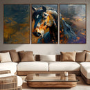 Abstract Horse Wall Art Canvas Print | Farmhouse Wall Decor by MyGreatCanvas | Canvas Wall Art Prints | Photo Prints & Wall Decor