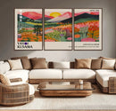 Old Barn Wall Art Canvas Print – Framed Rustic Moody Farm