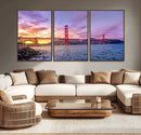 Golden Gate Bridge Wall Art Canvas Print – Framed San by MyGreatCanvas | Canvas Wall Art Prints | Photo Prints & Wall Decor