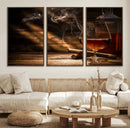 Whiskey and Cigar Wall Art Canvas Print by MyGreatCanvas | Canvas Wall Art Prints | Photo Prints & Wall Decor