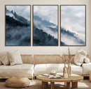 Foggy Forest Wall Art Canvas Print – Misty Mountain by MyGreatCanvas | Canvas Wall Art Prints | Photo Prints & Wall Decor