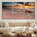 Sunset on Ocean Wall Art Canvas Print by MyGreatCanvas | Canvas Wall Art Prints | Photo Prints & Wall Decor