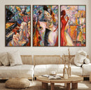 Abstract Afro American Jazz Canvas Wall Art | Music-Inspired by MyGreatCanvas | Canvas Wall Art Prints | Photo Prints & Wall Decor