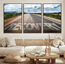 Recovery Road Wall Art Canvas Print