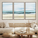 Ocean Abstract Wall Art Canvas Print