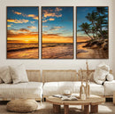 Sunset Wall Art Canvas Print