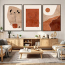 Boho Sunset Mountain Canvas Print, Modern Boho Sunset by MyGreatCanvas | Canvas Wall Art Prints | Photo Prints & Wall Decor
