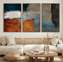 Modern Abstract Canvas Art Canvas Print - Framed and Ready
