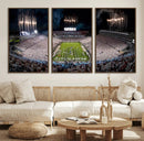 Penn Stadium Football Wall Art Canvas Print, Pennsylvania