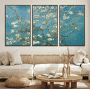 Vincent Van Gogh's Almond Blossom Abstract Wall Art Canvas,
