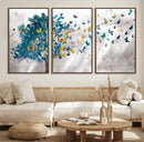 Tree Butterfly Abstract Tree and Butterfly Wall Art Canvas