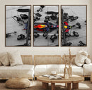 RedBull Formula 1 Canvas Wall Art Print