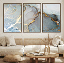 Large Abstract Marble Wall Art Canvas Print for Living Room by MyGreatCanvas | Canvas Wall Art Prints | Photo Prints & Wall Decor