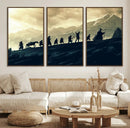 Fellowship Journey Wall Art – Fantasy Adventure Canvas Print by MyGreatCanvas | Canvas Wall Art Prints | Photo Prints & Wall Decor