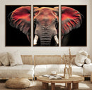 Elephant Wall Art Canvas Print