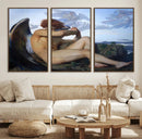 Fallen Angel Wall Art Canvas Print – Classic Art, Framed, by MyGreatCanvas | Canvas Wall Art Prints | Photo Prints & Wall Decor