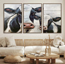 Vintage Baby and Mom Cattle Wall Art Canvas Print by MyGreatCanvas | Canvas Wall Art Prints | Photo Prints & Wall Decor