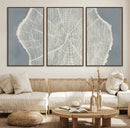 Abstract Tree Ring Wall Art Canvas Print – Nature-Inspired,