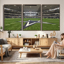 Dallas Cowboys Football Team Print - Arlington AT&T Stadium