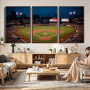 St. Louis Cardinals Baseball Team Print - Busch Stadium Wall