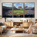 New York Mets Baseball Team Print - Citi Field Stadium Wall