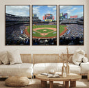 New York Mets Baseball Team Print - Citi Field Stadium Wall