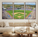 Citi Field Wall Art Print | 3-Panel New York Mets Baseball
