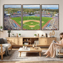 Citi Field Wall Art Print | 3-Panel New York Mets Baseball